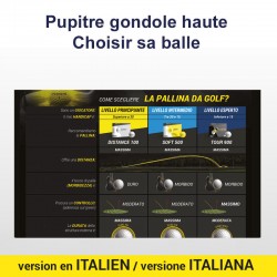 ILV pupitre choisir sa balle - ITALIEN